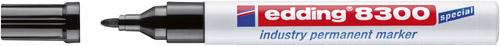 Промисловий перманентний маркер 8300 чорний Edding