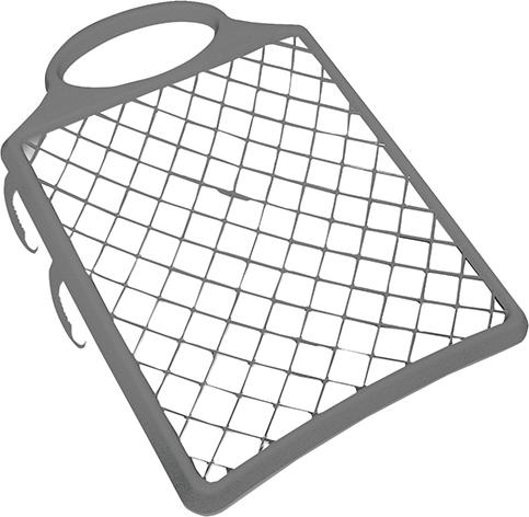 Пластиковий скребок для фарби 23 x 27 см Nölle PROFI BRUSH