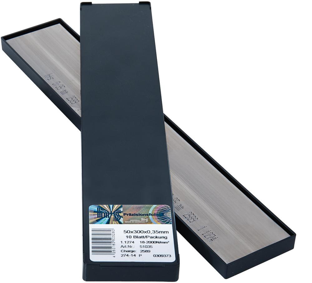 Металеві фольги, пластини 50x300x0,04 мм 10Bl/P H+S