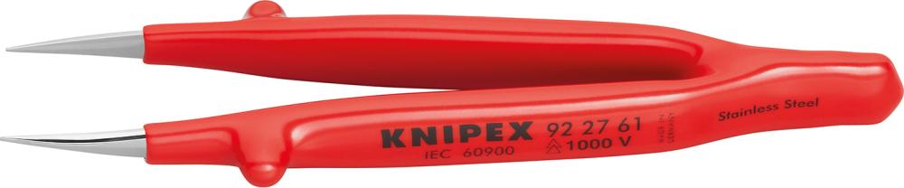Прецизійний пінцет VDE, загострений прямий, 130 мм KNIPEX