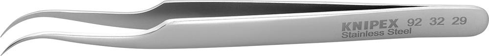 Прецизійний пінцет, нержавіюча сталь, серпоподібний, 120 мм KNIPEX