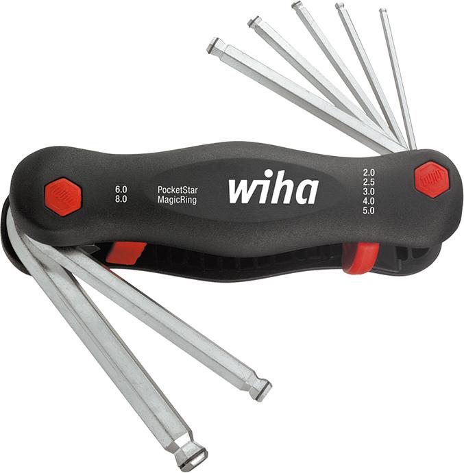 Ручний складаний тримач 7-предметний 2 – 8 мм MagicRing PocketStar Wiha