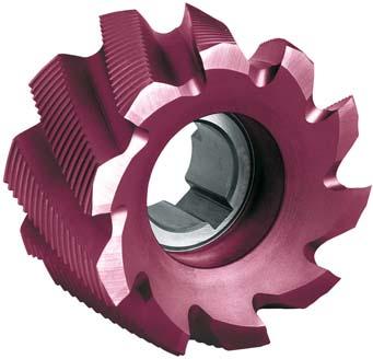 Циліндрична Хвостовикова фреза DIN1880 HSSCo5 TiALN тип HR 40 x 32 мм FORMAT