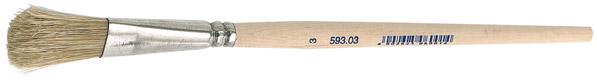 Пензель для емалі, світла китайська щетина, розмір 01, Nölle PROFI BRUSH