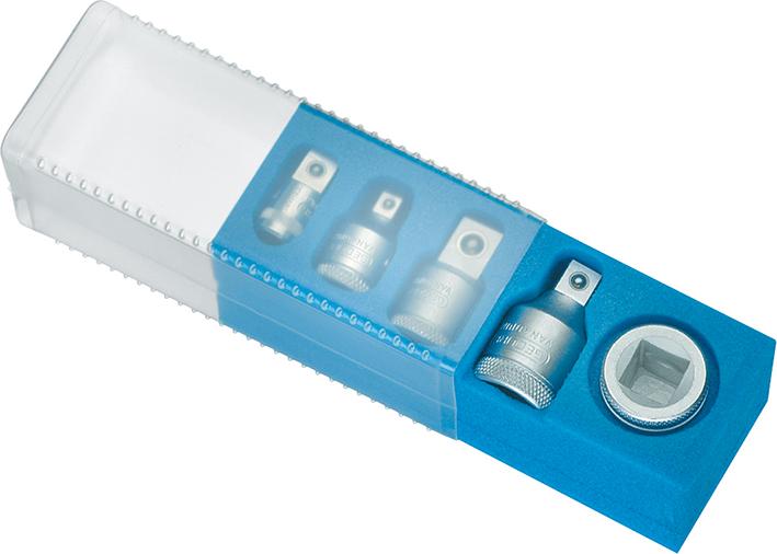 Комплект подовжувачів/зменшувачів 1/4″ – 3/4″, 5 предметів, Gedore