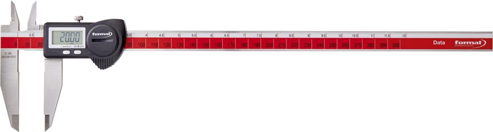 Цифровий штангенциркуль з DATA Variable + вихід даних, FORMAT 300 мм