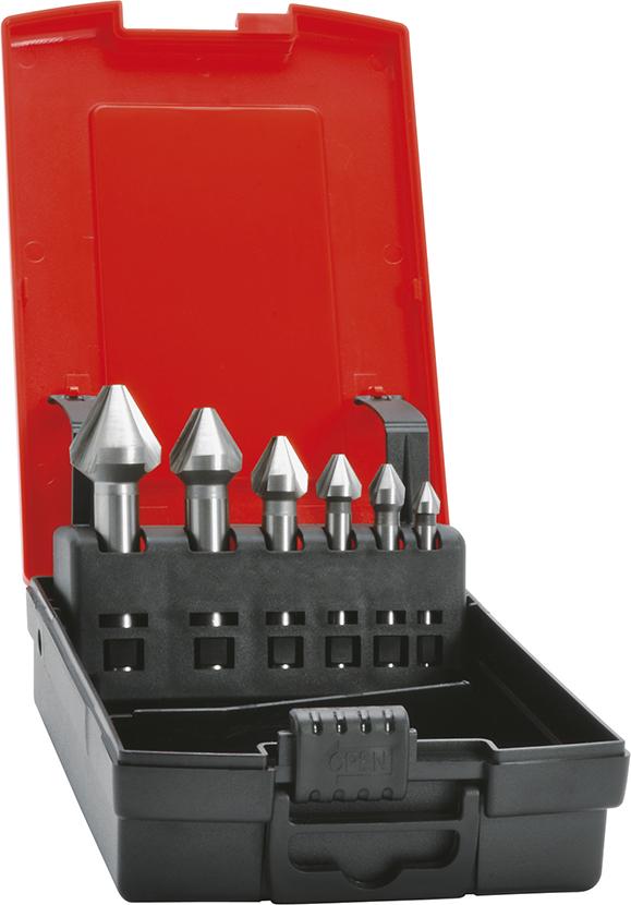 Набір конічних зенкерів DIN334 HSS форма C 60° FORMAT 6,3 – 20,0 мм