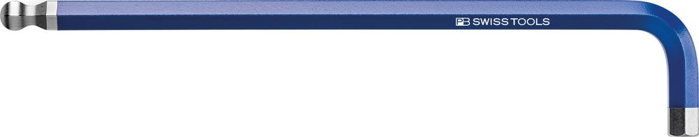 Шестигранний ключ DIN 911L Rainbow 10 мм з кульовою головкою PB Swiss Tools