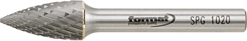 Технічний різак TK дугоподібної форми з наконечником 1020 C 6 мм FORMAT 10 x 20 мм