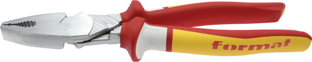 Плоскогубці VDE з двокомпонентними ручками, FORMAT 200 мм