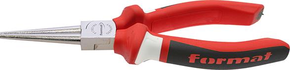 Плоскогубці з подовженими губками DIN/ISO5745 з 2-компонентними ручками FORMAT 160 мм