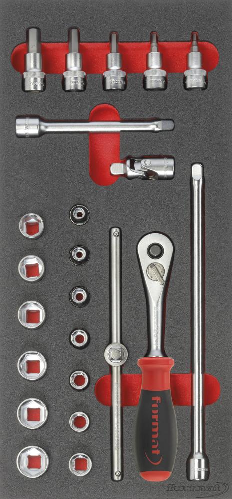 Модуль інструментів 1/3″ для торцевого ключа 3/8″ FORMAT