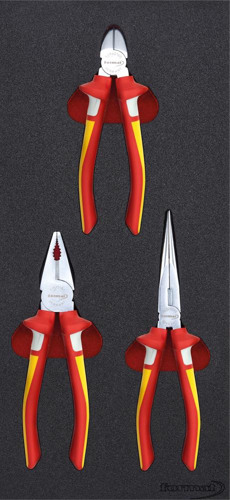 Модуль інструментів 1/3 для плоскогубців VDE FORMAT