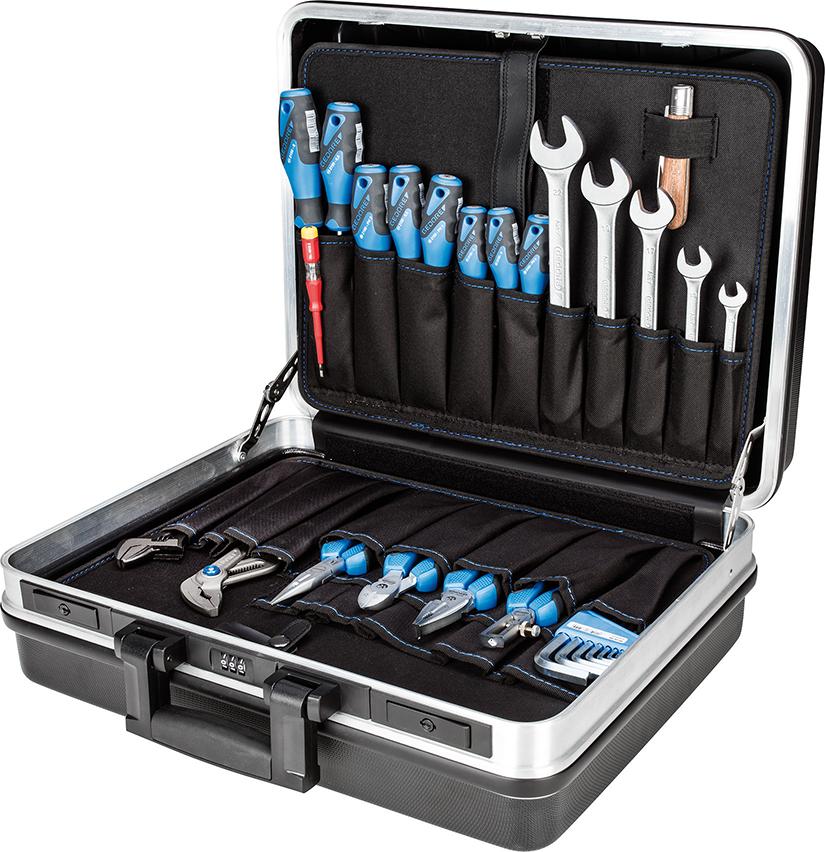 Базовий універсальний набір інструментів, 74 предмети, у футлярі з ABS-пластику Gedore