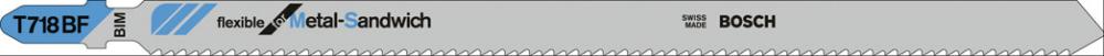 List pre pílu dierovku T 718 BF Bosch