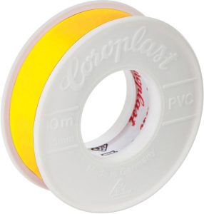 Izolačná páska č. 302 žltá farba 10 m x 15 mm Coroplast