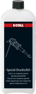 Olej na stlačený vzduch 1 l fľašaE-COLL