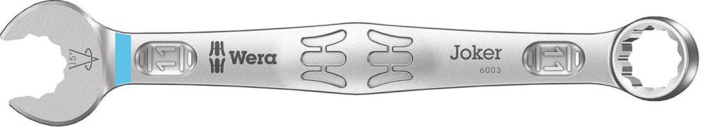 Kombinovaný očkový a vidlicový kľúč JOKER 11 mm Wera