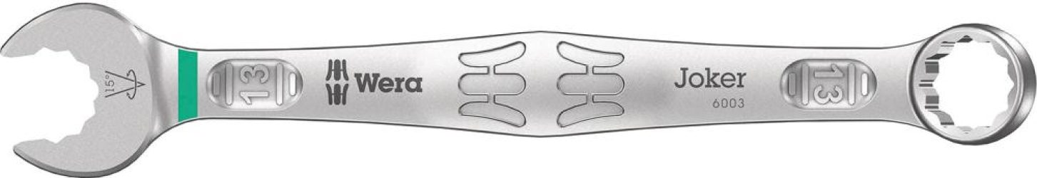 Kombinovaný očkový a vidlicový kľúč JOKER 13 mm Wera
