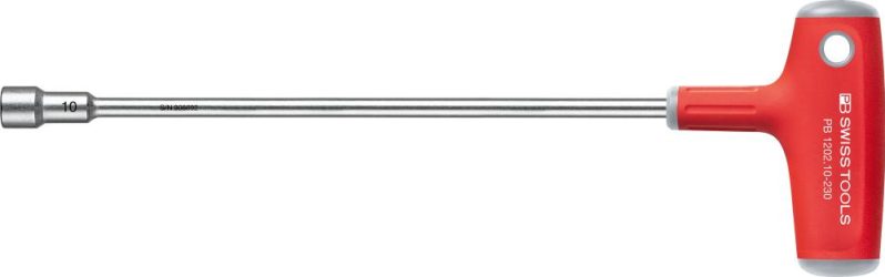 Nástrcný klúc s T-rukovätou 10x230 mm PB Swiss Tools