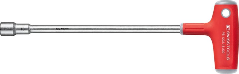 Nástrcný klúc s T-rukovätou 13x230 mm PB Swiss Tools
