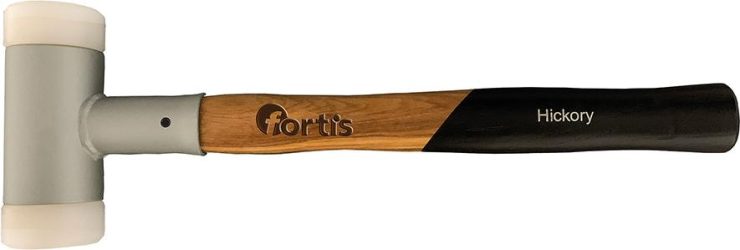 Kladivo s mäkkým povrchom60mm s násadou Hickory bez spätného pohybu FORTIS