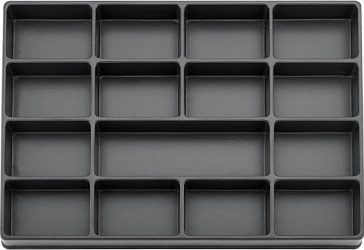 Nástrojový modul 3/3 prázdny 15 priehradiek