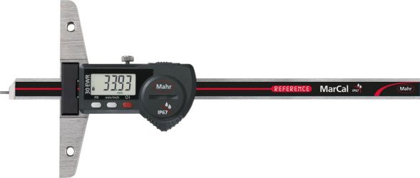 Digitálny posuvný hĺbkomer 30EWR IP67 500mms údajmi MAHR