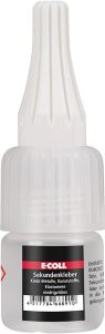 Sekundové lepidlo 5 g fľaša E-COLL