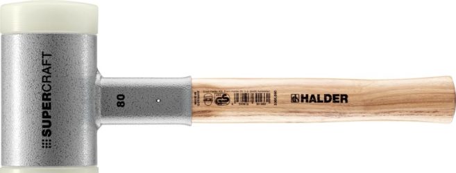 Ochranné kladivo SUPERCRAFT 80 mm nylon Halder