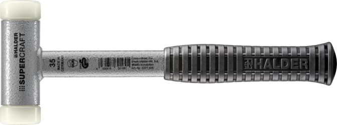 Šetrné kladivo s násadou z oceľovej rúry bez spätného rázu