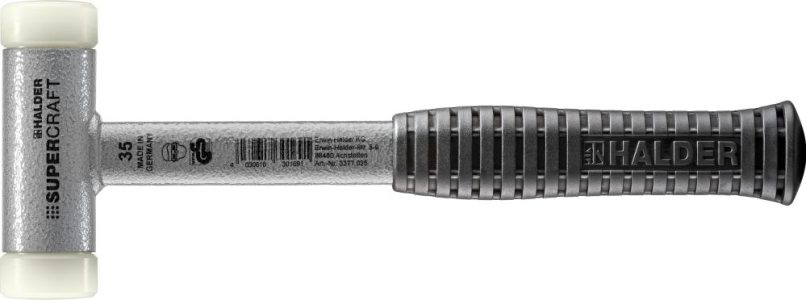 Šetrné kladivo s násadou z oceľovej rúry bez spätného rázu