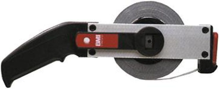 Rámové meracie pásmo oceľové biele 50 m x 13 mm Začiatok meradla B Flextop Štandardné BMI