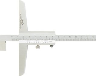 Posuvný hĺbkomer so zníženou meracou tyčou 1/20 300x150 mm HP