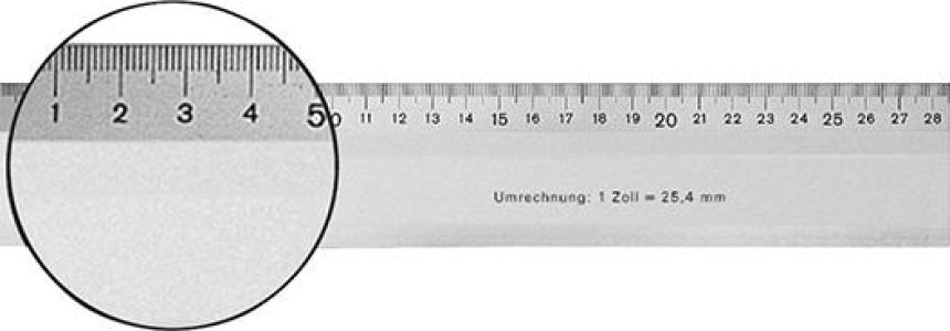 Pravítko z ľahkého kovu 600 mm FORMAT