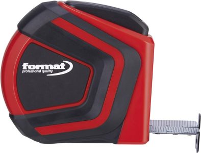 Vreckové meracie pásmo Autolock 5mx22 mm biele FORMAT