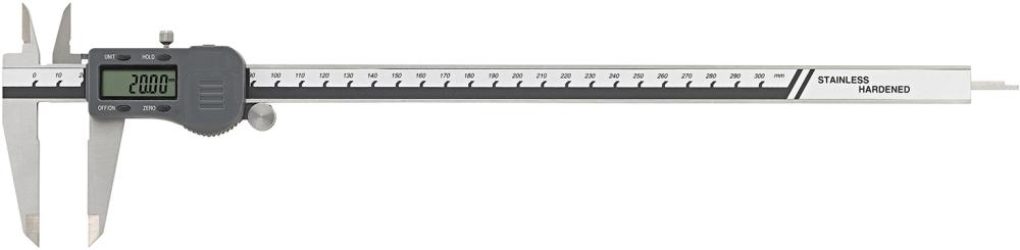 Digitálne vreckové posuvné meradlo 300 mm s údajmi ET FORTIS