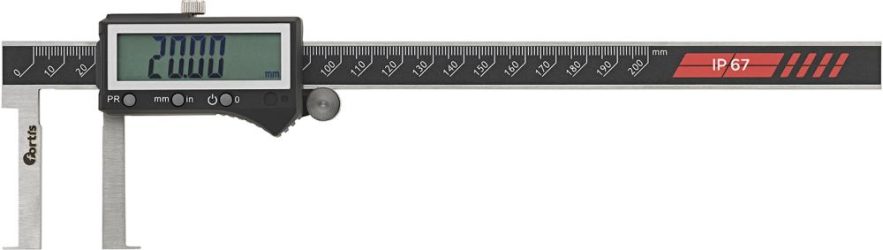 Digitálne posuvné meradlo na drážky 35-200/0