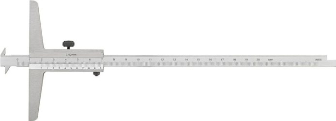 Šírkomer + hĺbkomer 200 mm 1/50 FORTIS