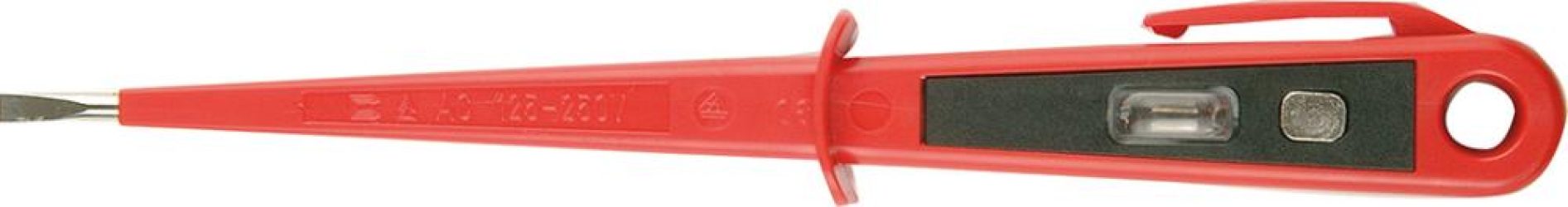 Skúšačka fáz VDE červená jednopólová 3