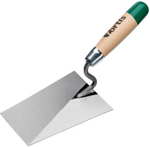 Štukatérska lyžica S-hrdlo 180 mm nerezová FORTIS