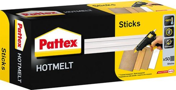 Vložky tepelné lepenie Pattex vysoko pevné transparentné Balík 1 kg Henkel