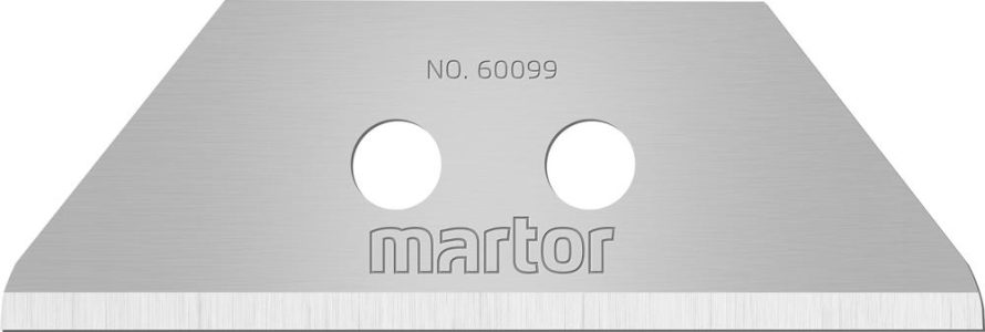 Nožová čepeľ zaoblená v balení 10 ks martor