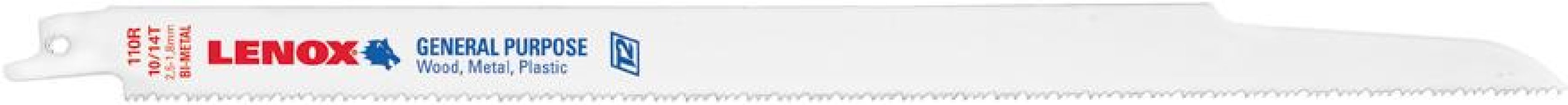 List pre šablovitú pílu 305x19x1