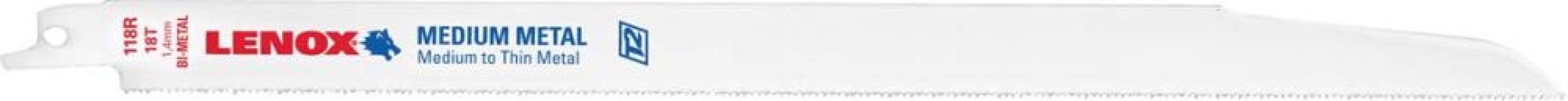 List pre šablovitú pílu 305x19x0