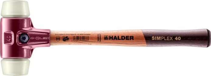 Mäkké kladivo SIMPLEX Nylon 40 mm HALDER