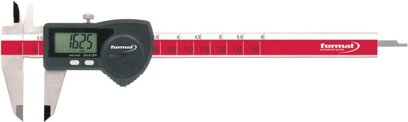 Digitálne vreckové posuvné meradlo 150 mm bez dát ET FORMAT