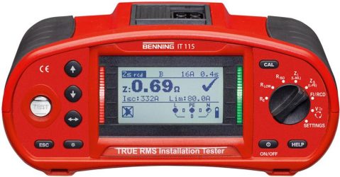 Skúšačka elektroinštalácie IT 115 Benning