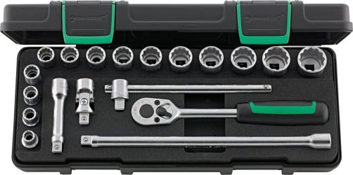 Sada dvanásťhranných nástrčných kľúčov 3/8" 19-dielna 45/14/5I KN