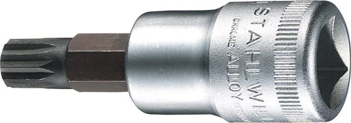 Adaptér pre skrutkovač 1/2" pre XZN skrutky s vnútorným viachranom M 16x60 mm